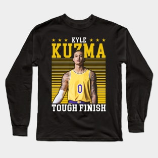 Vintage Kyle Kuzma Retro Long Sleeve T-Shirt